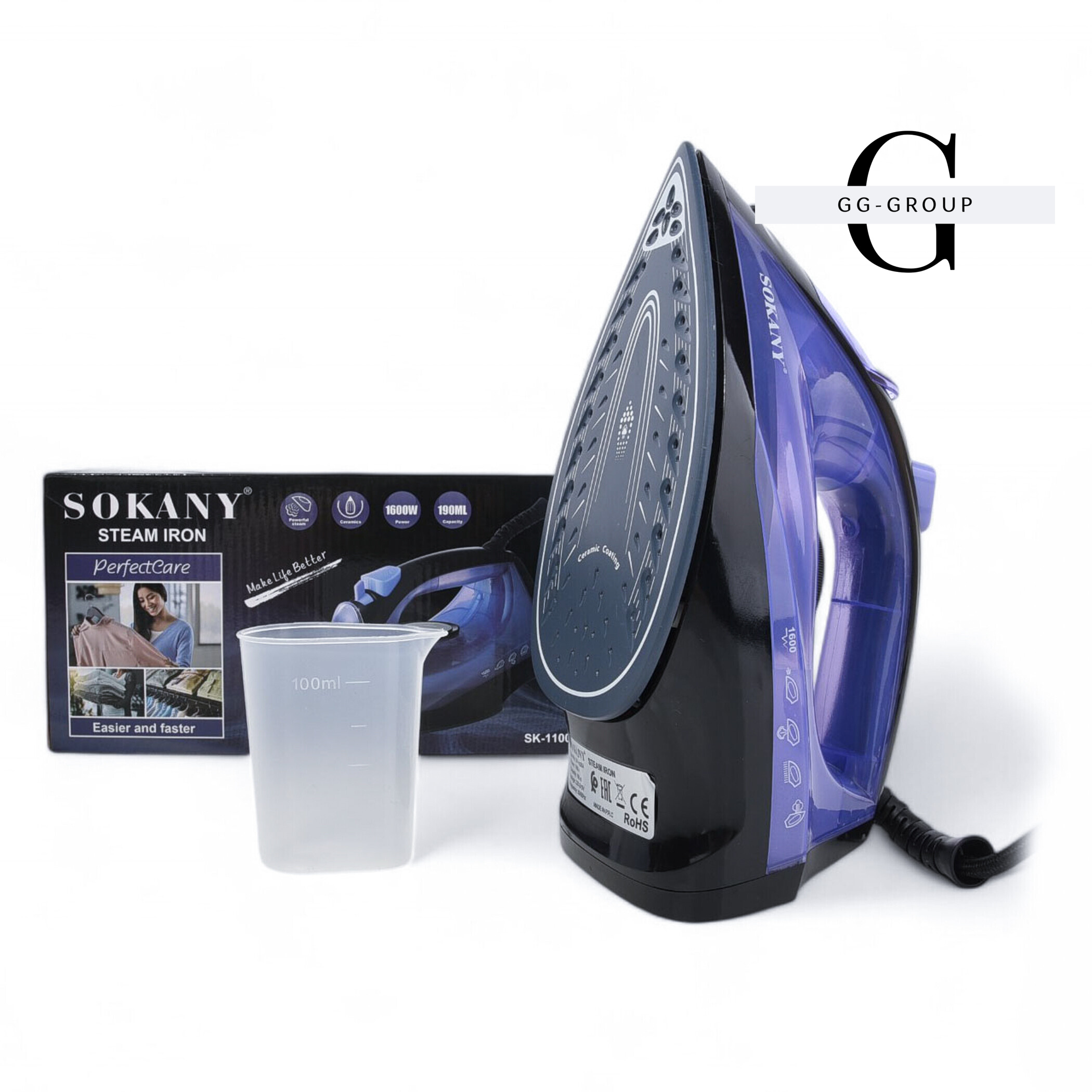 Электрический утюг SOKANY SK-11004